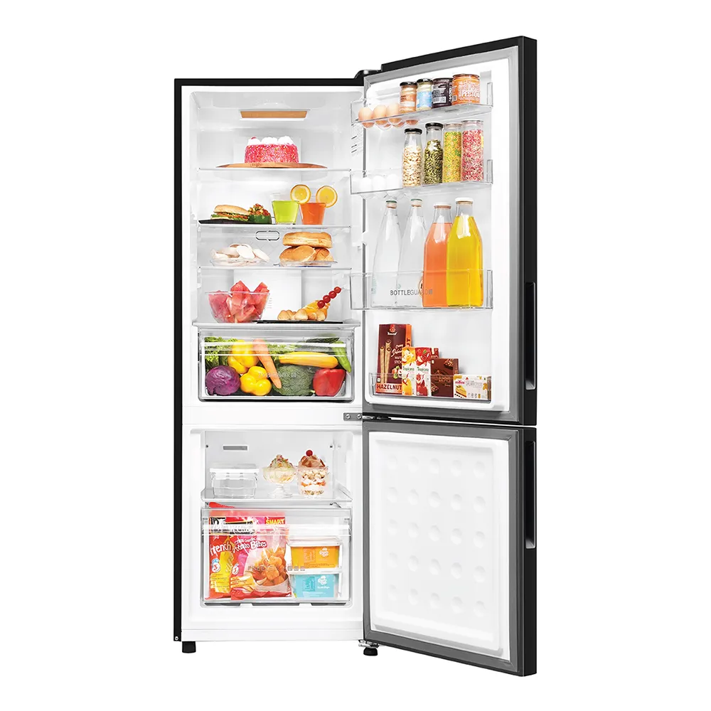 Haier 237L 2 Star Frost Free Double Door Bottom Mounted Refrigerator - HRB-2872BGB-P